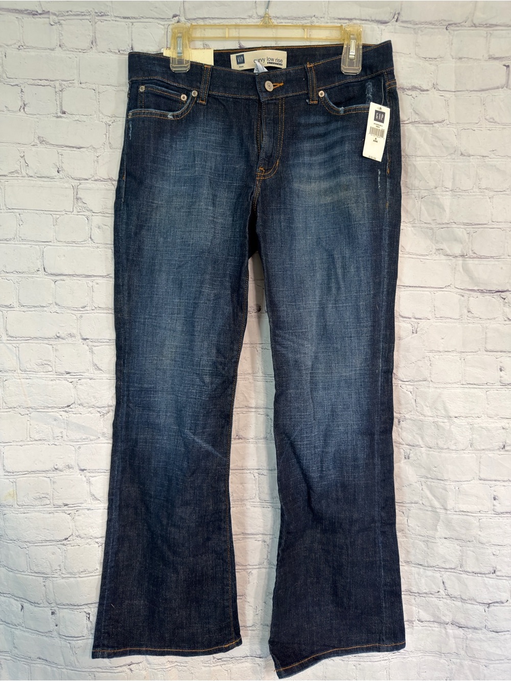 Gap Curvy Low Rise Dark Blue Jeans